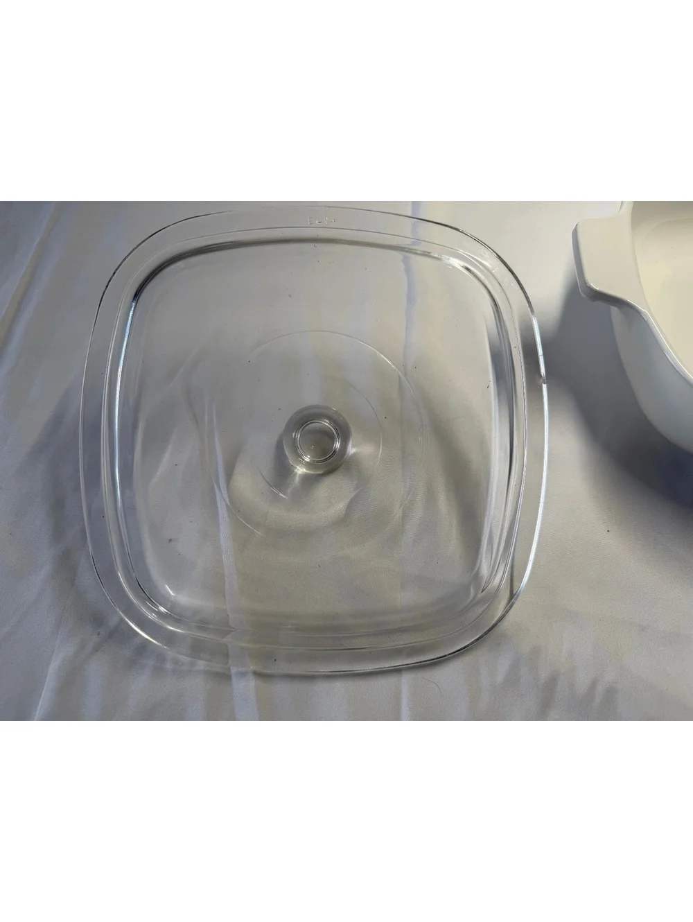 Corning Ware Cornflower Blue P-1-B 1 Qt Casserole Dish w Glass Lid USA